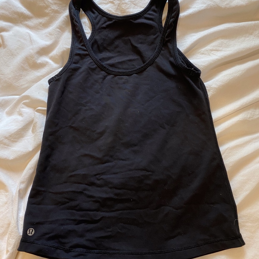 Black Lululemon Tank